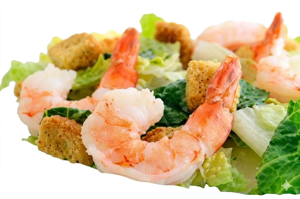 ENSALADA CESAR CON LANGOSTINOS