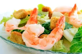 ENSALADA CESAR CON LANGOSTINOS
